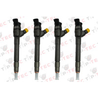 4x Einspritzdüse Injektor Bosch 0445110546 Nissan Renault 1.6 dCi 70KW - 107KW G