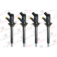 4x Einspritzdüse Injektor 0445110259 Ford Peugeot Volvo Citröen 1,6 HDI 0986435126 G