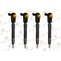 4x Neu Einspritzdüse Injektor Bosch 0445110546 für Nissan Renault 1.6 dCi 70KW - 107KW
