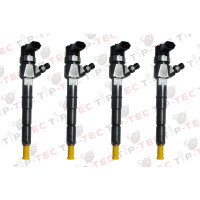 4x Einspritzdüse Bosch 0445110300 Alfa Romeo Lancia Opel Fiat Bravo Doblo 1.6 D 55206704