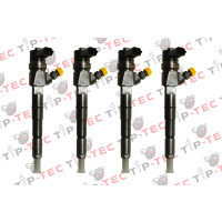 4x Einspritzdüse Injektor 0445110299 Fiat Lancia Bravo 2,0 D Multijet 198A5000 G